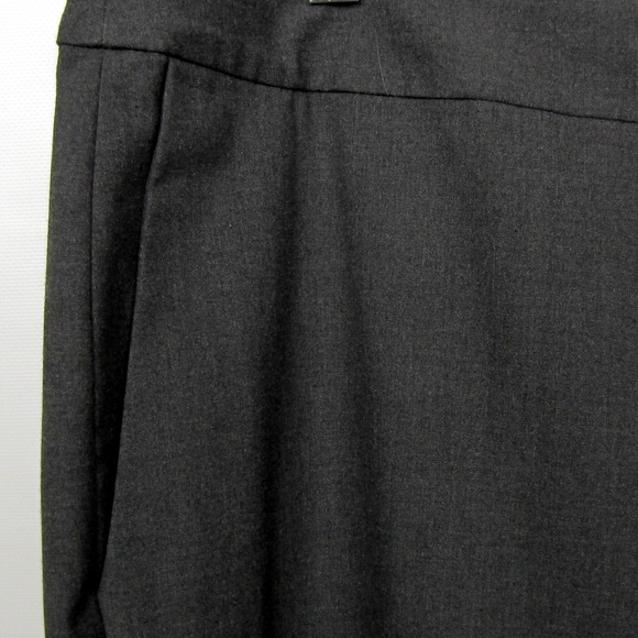 Liz Claiborne Audra Womens Pants Size 16 Grey Bootcut Career Stretch - Picture 2 of 8